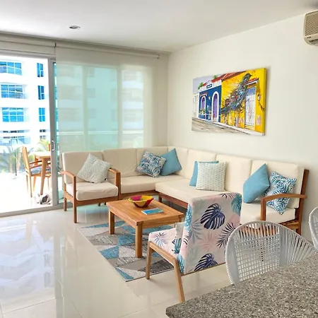 Apto Frente Al Mar Morros Epic Apartamento Cartagena
